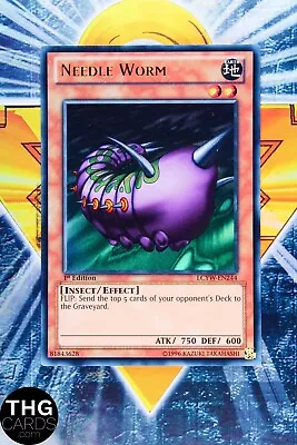 Needle Worm LCYW-EN244 1st Edition Ultra Rare Yugioh Card • £7.99