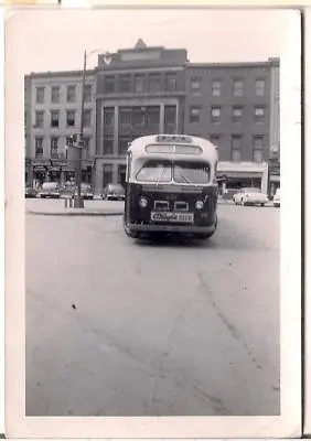 Schenectidy Rt 5 Bus Canada's Largest Selling O'Keefes Beer Sign Vtg 1950s Photo • $29.99
