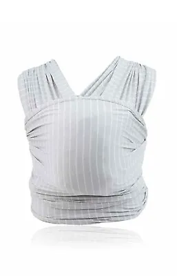 £15 • Buy Ergobaby Aura Baby Wrap Grey Stripe Sling Baby Wearing