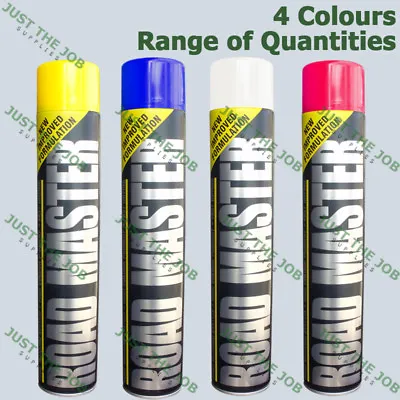 Survey Line Marker Spray Paint 750ml - Permanent ~ 7 COLOURS AVAILABLE • £9.32