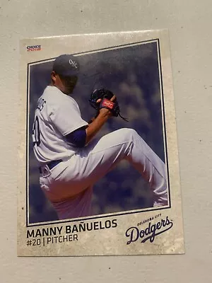 Manny Banuelos Card 2018 Oklahoma City Dodgers Team Card • $3.71