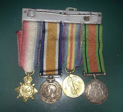 GENUINE 'Miniature'  WWI/WWII Miniature Medal Grouping • £49.99