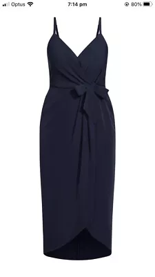 City Chic Navy Love Affair Maxi Dress • $50