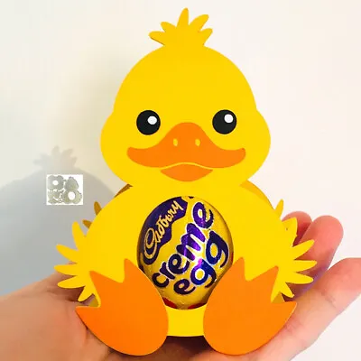 Duck Easter Egg Box Metal Cutting Die Stencil Scrapbooking Paper Craft Making • £4.67