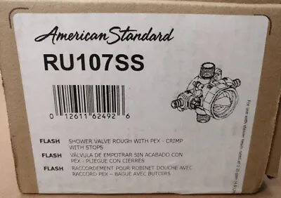 American Standard RU107SS Flash Shower Rough-In Valve Body • $25
