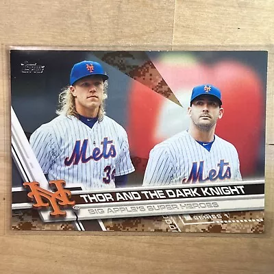 2017 Topps #32 Thor And The Dark Knight Memorial Day Camo 25/25 🔥 EBay 1/1!! • $4.99