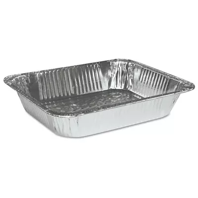 Boardwalk Aluminum Deep Half-Size Steam Table Pan (100/Carton) • $38.65