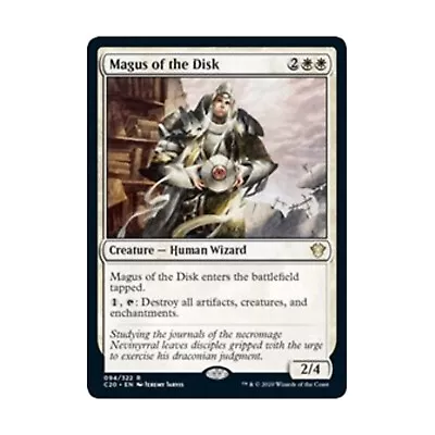 WOTC MtG Commander 2020 Magus Of The Disk (R) NM • $1