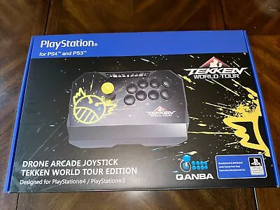 Tekken World Tour Edition Qanba Drone USB Arcade Stick PS3/PS4 ~ NEW In Box • $149