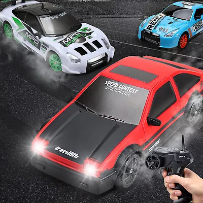 £15.49 • Buy NEW 4WD RC Drift Car 1/24 Remote Control Racing High Speed GTR RC Car Gift UK