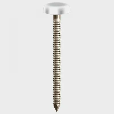 £7.99 • Buy PLASTIC HEADED STEEL NAILS & PINS,  PLASTOP, UPVC FASCIA CLADDING 65mm Or 40mm 