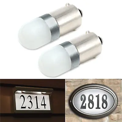 Lighted Address Sign - Premium LED Replacement Bulb Kit | 10~30 Volt Compatible • £11.16