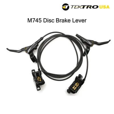 Tektro Orion HD-M745 Disc Brake And Lever 4 Piston Hydraulic Disc Brake Set  • $80.99