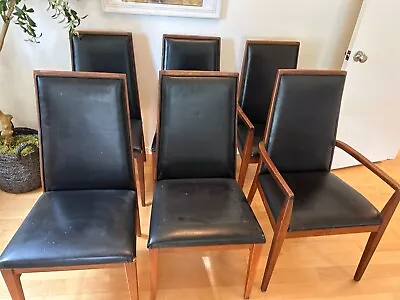 LOT Mid-Century Modern Dillingham MISS. Dining Chairs (6) • $500