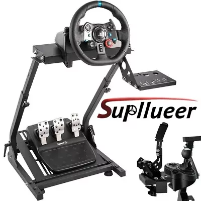 Supllueer Racing Simulator Stand Fit For Logitech G920 G923 G29 Thrustmaster • £79.99