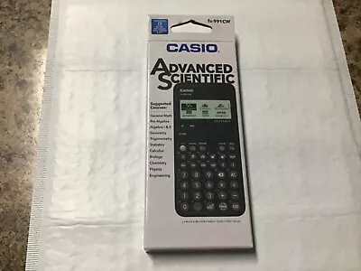 Casio FX-991CW Advanced Scientific Calculator Black W/ Hard Protection Cover • $25.56