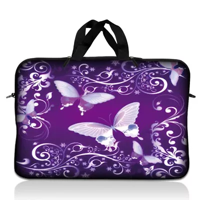 13  Notebook Laptop Cover Bag Sleeve Case Pouch For 13.3  Apple Macbook Purple • $17.95