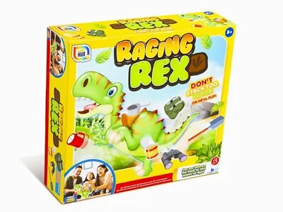 Raging Rex Buckaroo Dinosaur T-Rex Dino Tantrum Childrens Family Game Toy Gift • £8.94