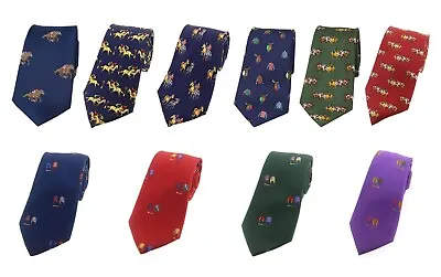 Silk Horseracing Ties • £9.99