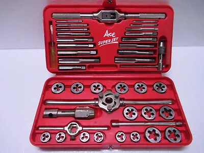 NICE Henry L. Hanson Ace Super Hex Set Of Tap And Dies Set Metric #6312 • $119.90