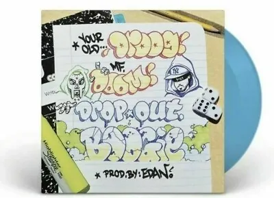 Your Old Droog X MF DOOM Dropout Boogie Gasdrawls Turquoise 7” Vinyl /500 • $17.75