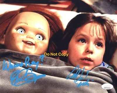 ALEX VINCENT EDAN GROSS Signed 8x10 Photo GOOD GUYS DOLL Voice Child’s Play JSA • $127.74