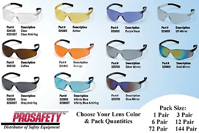 ZTEK ANSI UV Z87+ Work Eyewear Lightweight Sunglasses Protective Safety Glasses • $239.99