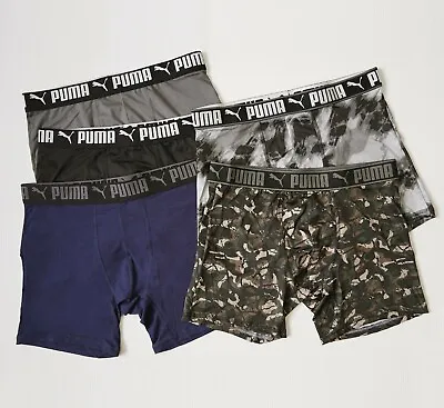 $36 • Buy  NEW2022 5 Pack PUMA Mens Quick Dry Active Sport Underwear Boxer Brief Size M-XL