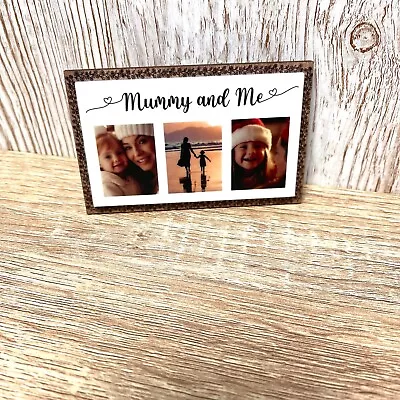 Photo Keepsake Magnet Gift For Mum Custom Personalised Fridge Magnet Mum Gift • £6