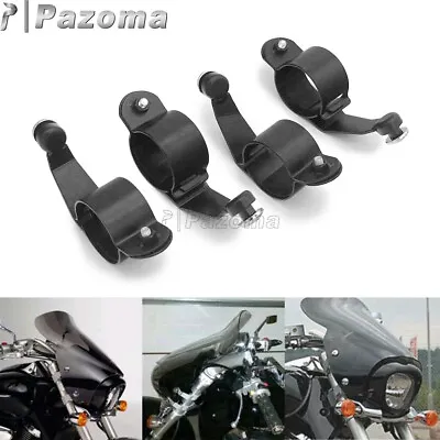 Front Windshield Mount Brackets For Motorcycle Suzuki Boulevard M109R 2006-2014  • $51.38