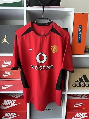 Manchester United Football Shirt 2002-2004 Original Jersey #11 Giggs Size M • $29.99