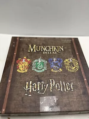 Munchkin Deluxe Harry Potter Hogwarts Board Card Game Wizard • $17.46