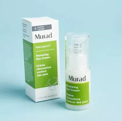 Murad Renewing Eye Cream Resurgence 0.5 Oz 15ml Full Size ~ Brand New In Box! 💚 • $62.99