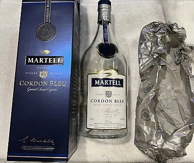 One Empty Bottle Of Martell Grand Classic Cognac Cordon Bleu - Great Condition • $9.97