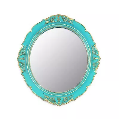 Decorative Mirror Vintage Mirror Hanging Mirror 14.8 X 13.1 Inchs Oval Mirror... • $26.77