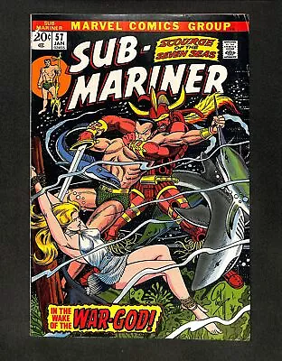 Sub-Mariner #57 Marvel 1973 • $2.25