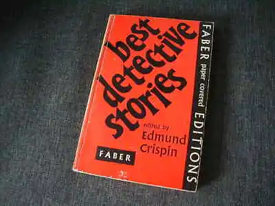 Best Detective Stories Edited By Edmund Crispin P/b 1959 • £4.99