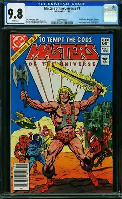 Masters Of The Universe #1 CGC 9.8 DC 1982 1st He-Man! NEWSSTAND! WP! M11 381 Cm • $895