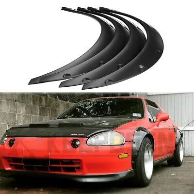 4.5  Fender Flares Extension Wide Wheel Arches For Honda Civic Del Sol CLASSIC • $65.65