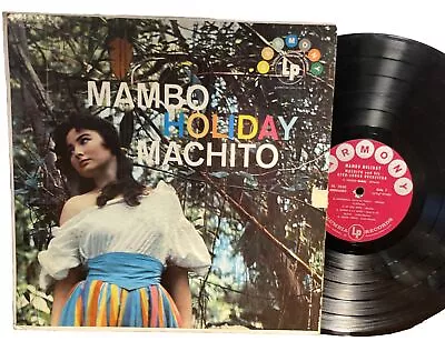 MACHITO & HIS AFRO-CUBAN ORCHESTRA: Mambo Holiday Vinyl LP Columbia 1957 VG/VG • $14.99