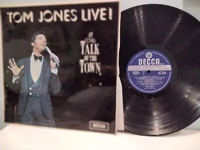 Tom Jones ~ Live! At The Talk Of The Town ~ 1967 Uk 14-track Stereo Vinyl Lp • £1.99