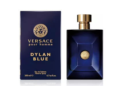 Versace Pour Homme Dylan Blue By Versace 6.7 Oz EDT Cologne For Men New In Box • $120