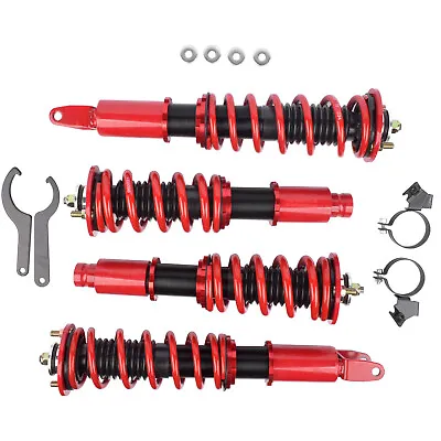 For Honda 88-91 Civic CRX 90-93 INTEGRA Coilover Suspension Kit Front Rear • $184