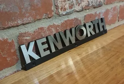 Genuine KENWORTH Truck Nameplate Badge *Never Used* Geniune  • $150