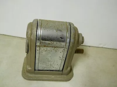 Vintage Boston 55 Ranger Manual Pencil Sharpener Tan/Gold Multi-Size • $22.46