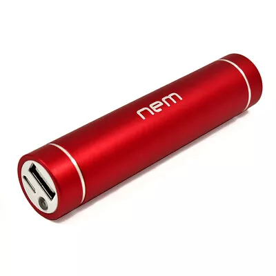 Red 3000mAh Portable External USB Power Bank Battery Charger With Light For • $13.60