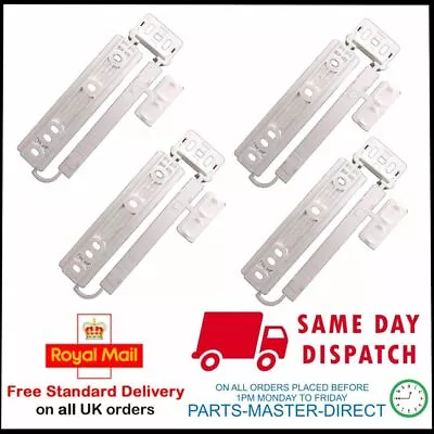£11.99 • Buy FRIDGE FREEZER UNIVERSAL TWO DOOR INTEGRATED SLIDING DOOR HINGE MOUNTING KIT X 4