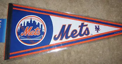 1 NEW NY New York Mets Full Size Official MLB Pennant • $9.99