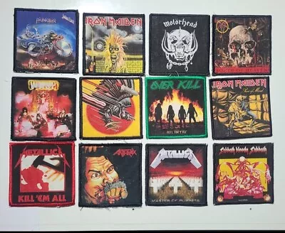 80s Heavy Metal Patch Lot Unused • $44.95