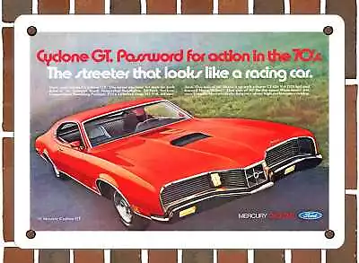 METAL SIGN - 1970 Mercury Cyclone - 10x14 Inches • $24.61